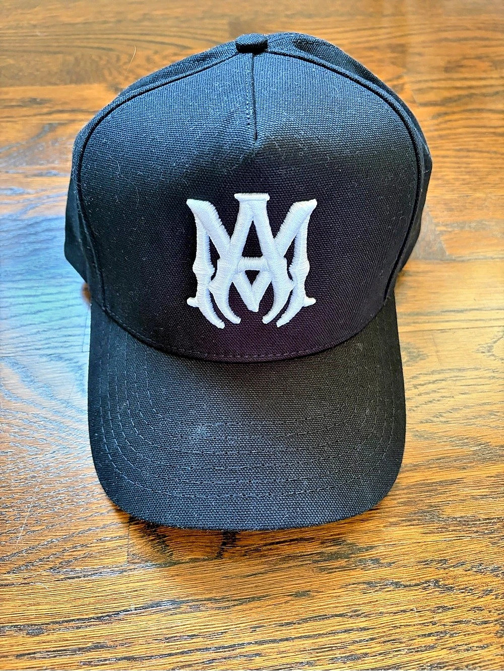 AMIRI MA Logo full canvas Hat Black - BRAND NEW